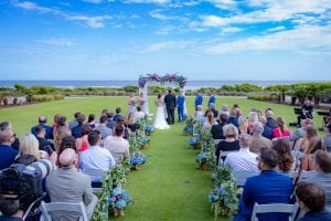Sanctuary at Kiawah island outdoor wedding
