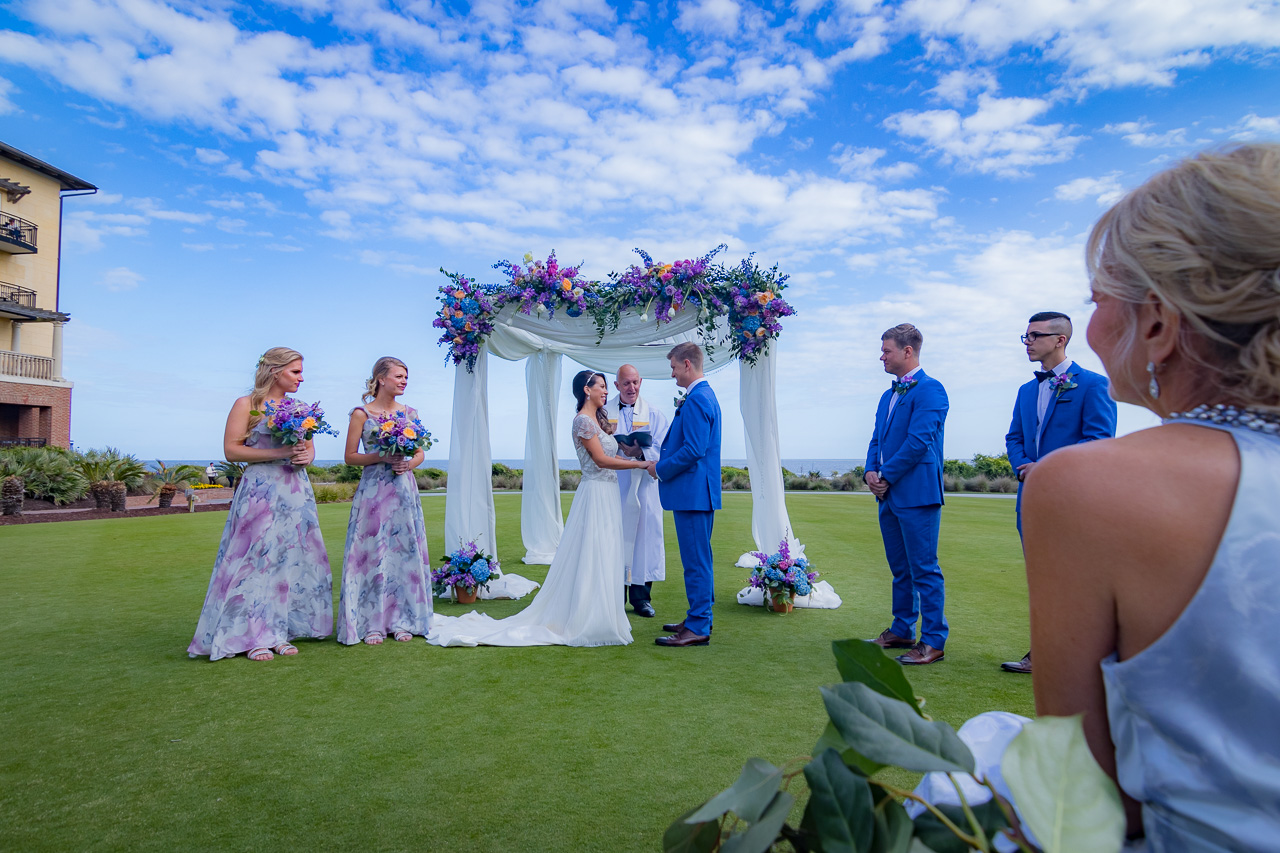 Sanctuary at Kiawah island outdoor wedding
